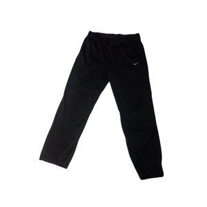 Nike Dri Fit Athletic Pants Mens Size M Black Joggers Sweatpants Athleisure